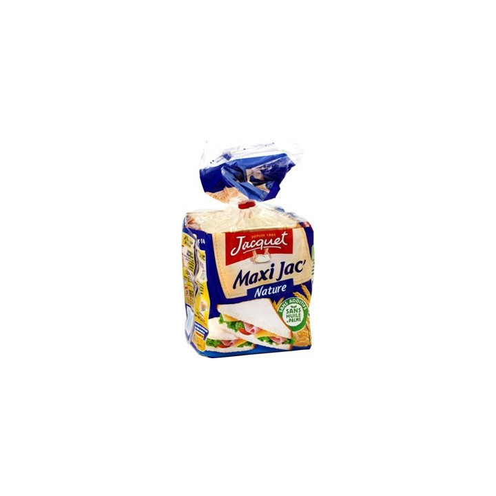 Bread Sandwich White 550gr JACQUET