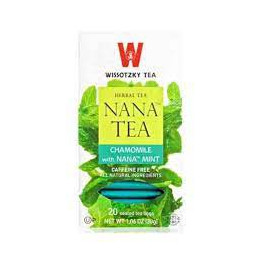 Tea Nana Chamomile & Nana Mint (20tea bags) 30gr WISSOTZKY