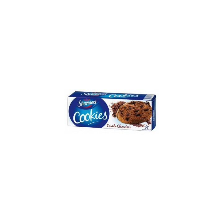 Biscuits Double Choco Chips 200gr SHNEIDERS