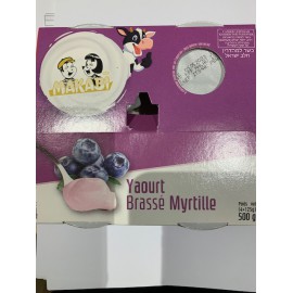 Yogurt Blueberry 4X125gr MAKABI