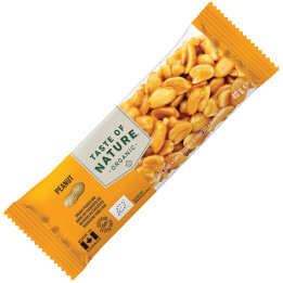 Peanut Snack Bar 40gr TASTE OF NATURE