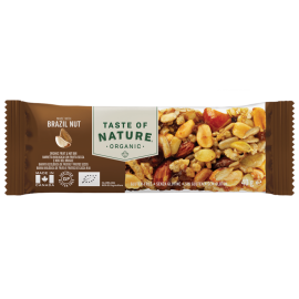 Brasil Peanut Snack Bar 40gr TASTE OF NATURE GF