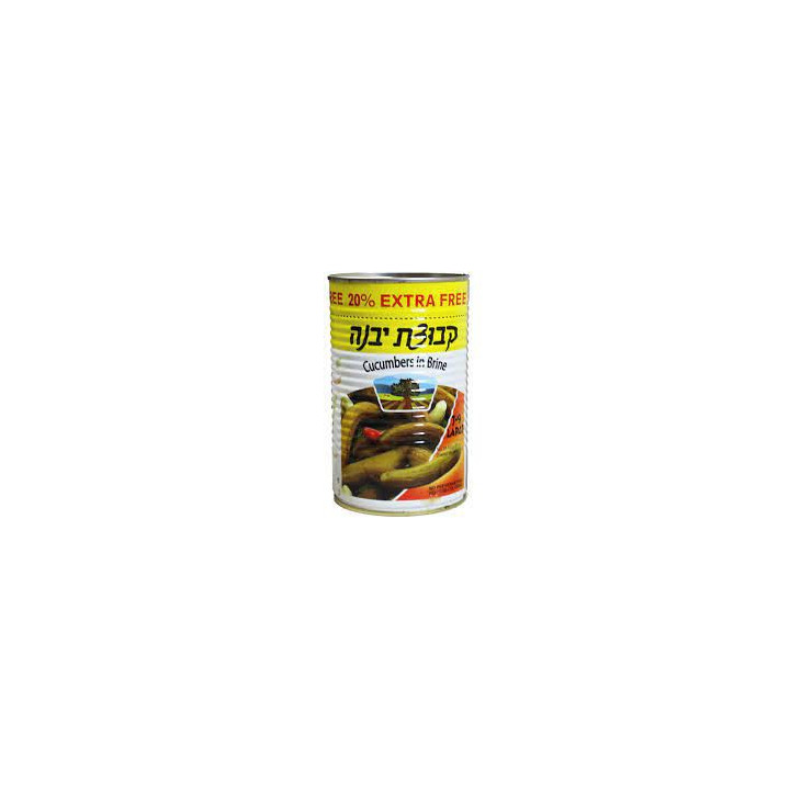 CUCUMBERS IN BRINE LARGE 7/9 +20% FREE KVUZAT YAVNE