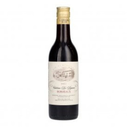 Wine red Bordeaux 187ml CHATEAU LES RIGANES