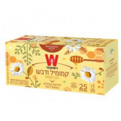 תה קמומילה ודבש