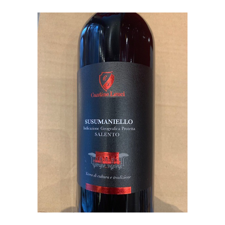 Wine LEUCI SUSUMANIELLO SALENTO RED MEV 750ml