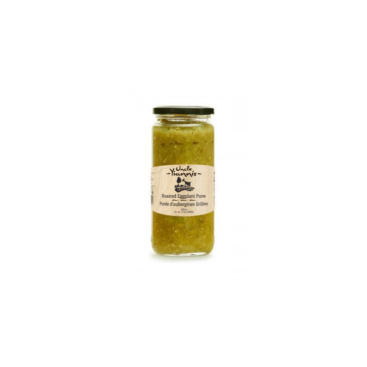Eggplant roasted pure Nestos 500ml UNCLE YIANNIS