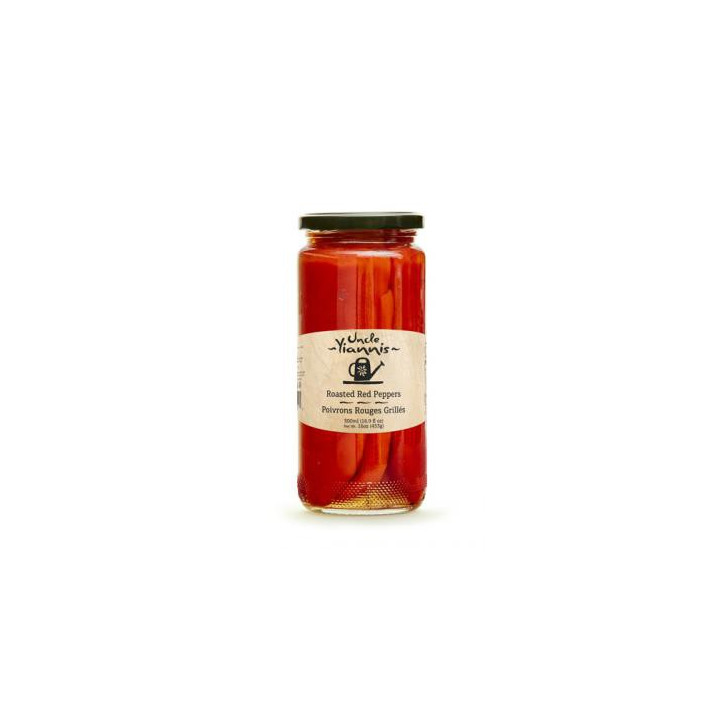 PEPPERS red grilled 450gr UNCLE YIANNIS