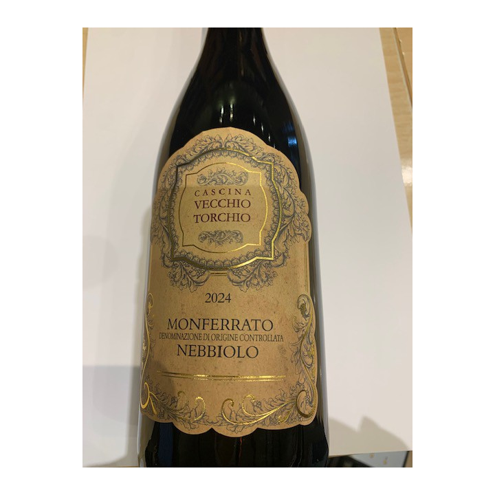 Wine MONFERRATO NEBBIOLO 750ml VECCHIO TORCHIO