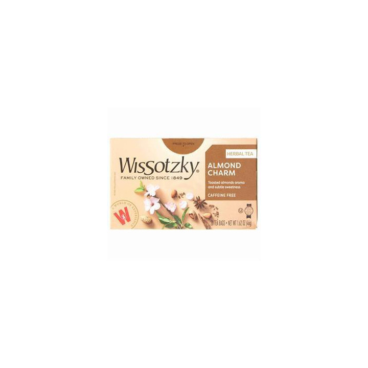 Tea Almond toasted (20*50gr) WISSOTZKY
