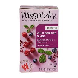Tea WILD BERRIES (20tea bags) 50gr WISSOTZKY