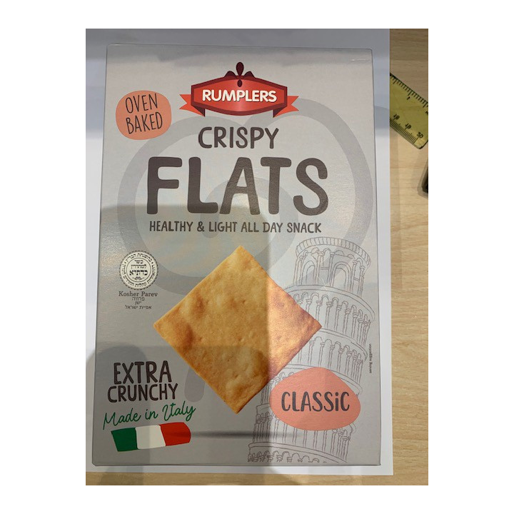 Crackers Crispy FLAT 150gr RUMPLERS