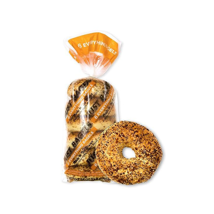 Bagel everything (6pcs) 680gr Just Bagels