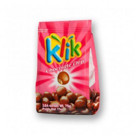 Klik choco pillows w/ cookie crumbs 75gr