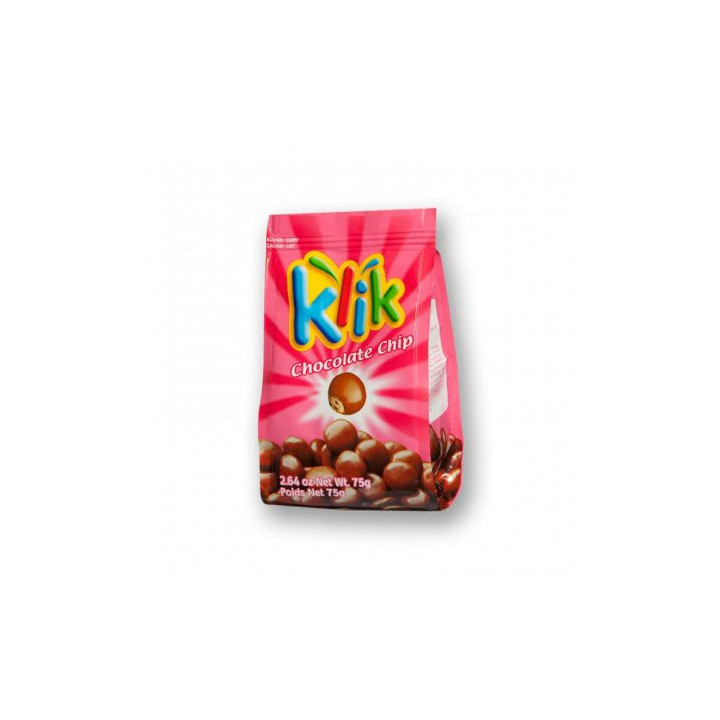 Klik choco pillows w/ cookie crumbs 75gr