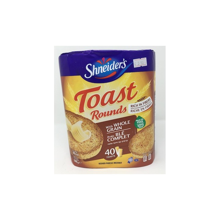 Toast Rounds Crispy 300gr SHNEIDERS