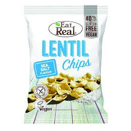 Chips Lentil Sea Salt 113gr EAT REAL