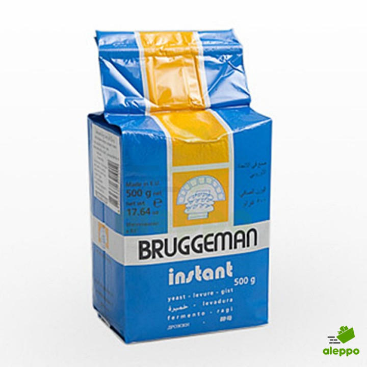Instant Yeast 500gr BRUGEEMAN